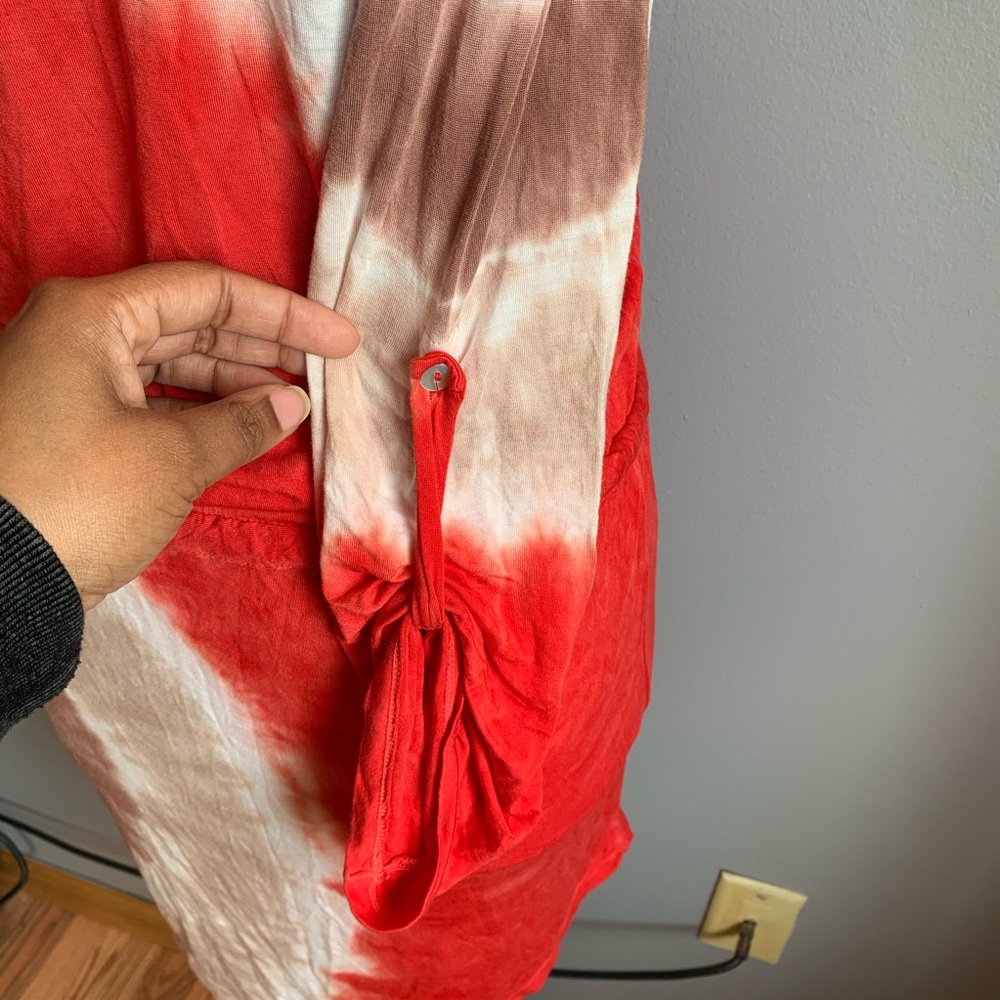 Young Fabulous & Broke Tie Dye Drawstring Dress - Picture 6 of 8